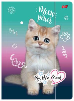 Teczka A4 z gumką My little friend. Wydawca: ST-MAJEWSKI. SmakLiter.pl Opakowanie Teczka A4 z gumką My little friend