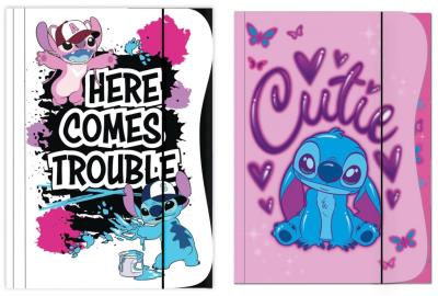 Opakowanie Teczka A4 z gumką Stitch mix