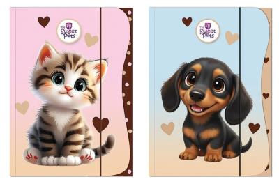 Opakowanie Teczka A4 z gumką The Sweet Pets mix