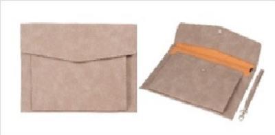 Teczka A4 z kieszonką nubuk beżowa. Wydawca: Antra. SmakLiter.pl Opakowanie Teczka A4 z kieszonką nubuk beżowa