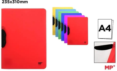 Opakowanie Teczka A4 z klipsem bocznym MIX