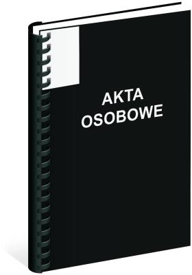 Opakowanie Teczka akt osobowych A4 czarna (10szt)