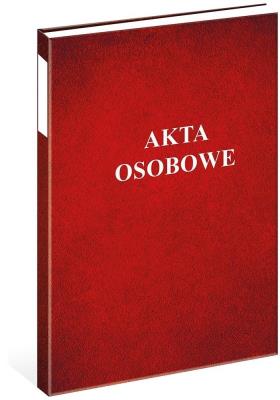Opakowanie Teczka akt osobowych A4 oklejana bordowa (5szt)