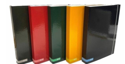 Opakowanie Teczka Box A4 na gumkę Classic Colors mix
