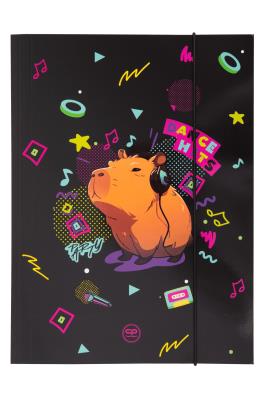Opakowanie Teczka kartonowa z gumką A4 Coolpack Capybara Music