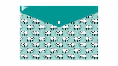 Opakowanie Teczka kopertowa A4 PP nadruk panda (6szt)