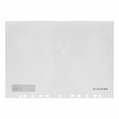 Opakowanie Teczka kopertowa PP A4 na zatrzask przezroczysta