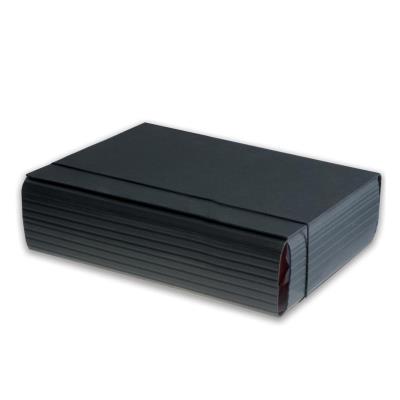 Opakowanie Teczka łamana A4/10cm na gumkę Eco czarna PENMATE