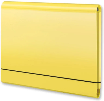 Opakowanie Teczka łamana A4 na gumkę jasny żółty PENMATE