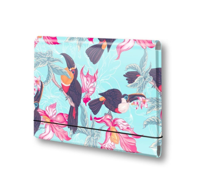 Opakowanie Teczka łamana A5 na gumkę Tukan PENMATE