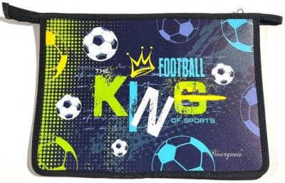 Opakowanie Teczka-torba A4+ zapinana na zamek Piłka nożna