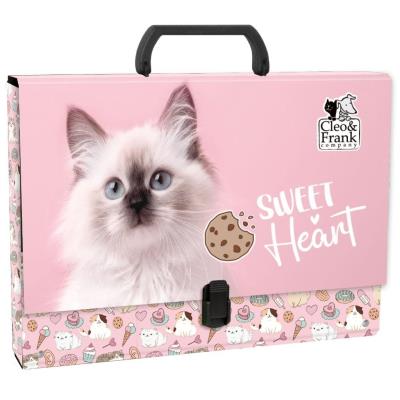 Opakowanie Teczka twarda z rączką Cleo i Frank 45