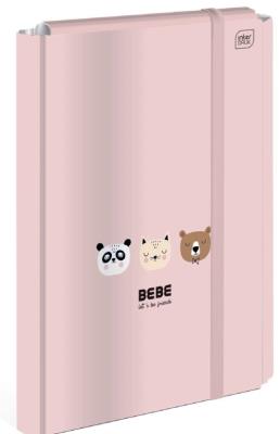 Opakowanie Teczka z gumką A4+ Bebe Kids Girls