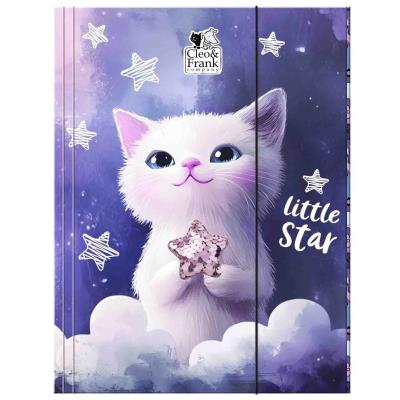 Opakowanie Teczka z gumką A4 Cleo i Frank