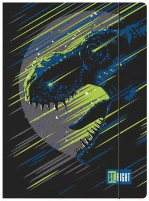 Teczka z gumką A4 Dinosaur. Wydawca: ST-MAJEWSKI. SmakLiter.pl Opakowanie Teczka z gumką A4 Dinosaur
