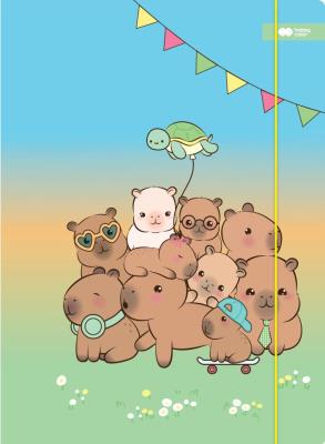 Opakowanie Teczka z gumką A4+ Kapibara HAPPY COLOR