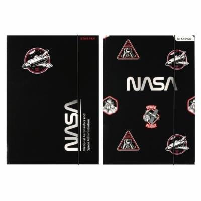 Opakowanie Teczka z gumką A4 Nasa mix