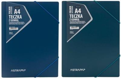 Opakowanie Teczka z gumką A4 PP mix kolorów ASTRA