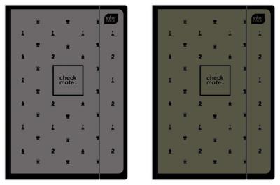 Opakowanie Teczka z gumką A4+ Soft Touch Chess (10szt)