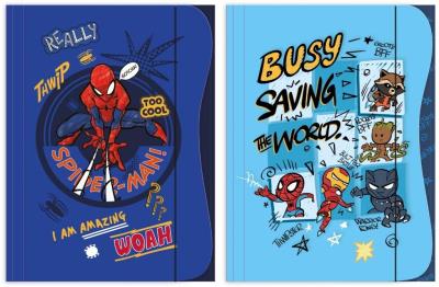 Opakowanie Teczka z gumką A4 Spider man mix