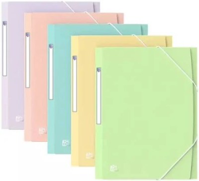 Opakowanie Teczka z gumką A4+ Urban pastel mix OXFORD