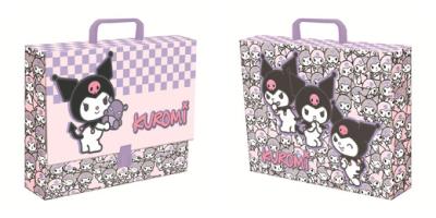 Teczka z rączką A4 XL Kuromi Pink. Wydawca: ST-MAJEWSKI. SmakLiter.pl Opakowanie Teczka z rączką A4 XL Kuromi Pink