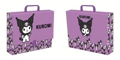 Teczka z rączką A4 XL Kuromi Violet. Wydawca: ST-MAJEWSKI. SmakLiter.pl Opakowanie Teczka z rączką A4 XL Kuromi Violet