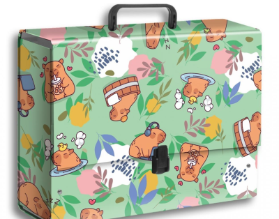 Opakowanie Teczka z rączką B4 jumbo Kapibara łąka PENMATE