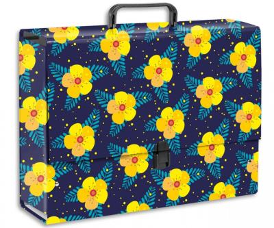 Opakowanie Teczka z rączką B4 jumbo kwiatki PENMATE