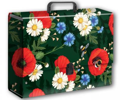 Opakowanie Teczka z rączką B4 Jumbo Kwiaty Polskie Maki