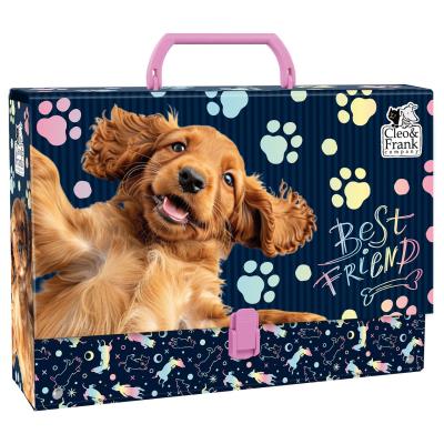 Opakowanie Teczka z rączką gruba Cleo i Frank