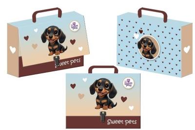 Opakowanie Teczka z rączką walizeczka The Sweet Pets Pies