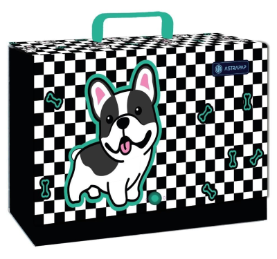 Teczka z rączką XL Cute Puppy 9cm Astrapap. Wydawca: ASTRA papiernicze. SmakLiter.pl Opakowanie Teczka z rączką XL Cute Puppy 9cm Astrapap