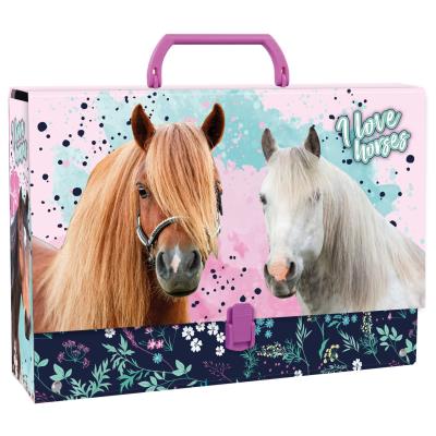 Opakowanie Teczka z rączką gruba Konie 23