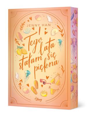 Okładka książki Tego lata stałam się piękna. Lato. Tom 1 (ilustrowane brzegi)