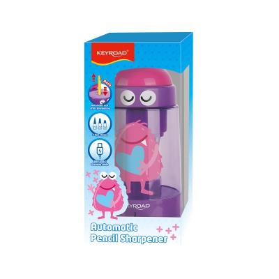 Temperówka elektryczna KEYROAD usb pojedyncza fioletowa. Wydawca: Keyroad. SmakLiter.pl Opakowanie Temperówka elektryczna KEYROAD usb pojedyncza fioletowa