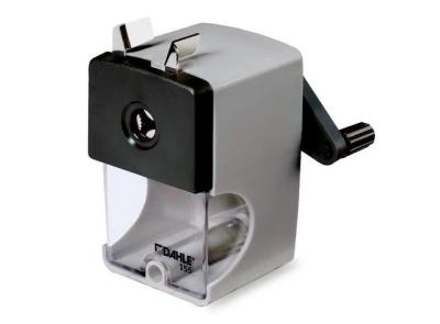 Temperówka na korbkę szara. Wydawca: DAHLE. SmakLiter.pl Opakowanie Temperówka na korbkę szara