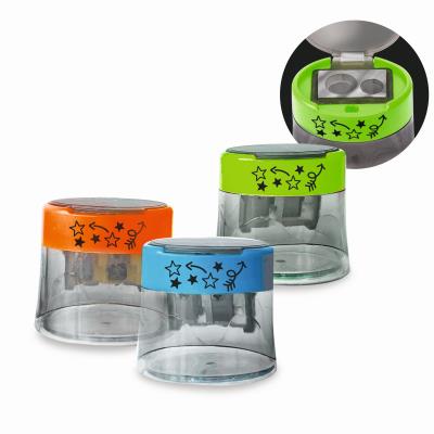 Temperówka podwójna 1szt.mix. Wydawca: TRENDHAUS. SmakLiter.pl Opakowanie Temperówka podwójna 1szt.mix