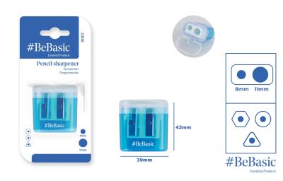 Opakowanie Temperówka podwójna z pojemnikiem