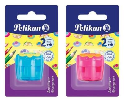 Opakowanie Temperówka podwójna z zatyczką mix PELIKAN