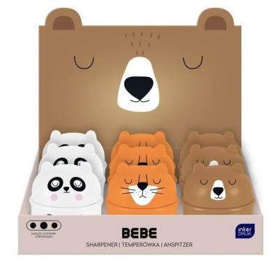 Opakowanie Temperówka z pojemikiem Bebe Friends (9szt)