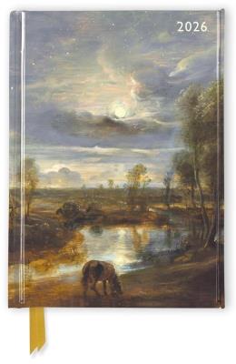 Opakowanie Terminarz 2026 A6 TW Krajobraz w blasku księżyca