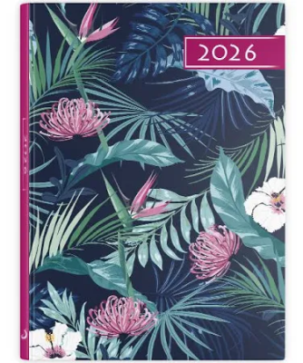 Opakowanie Terminarz 2026 B6 kwiatki