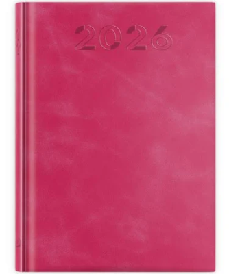 Opakowanie Terminarz 2026 B6 print malinowy