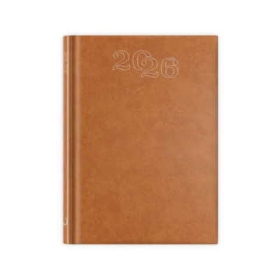 Opakowanie Terminarz 2026 B6 standard brązowy