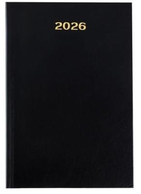 Opakowanie Terminarz 2026 Dzienny B6 Divas czarny