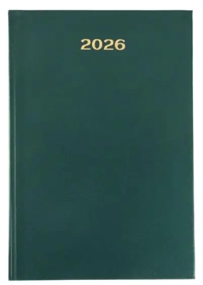 Opakowanie Terminarz 2026 Dzienny B6 Divas zielony