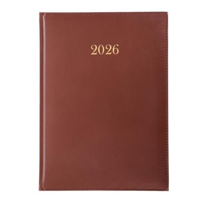 Opakowanie Terminarz 2026 tygodniowy A4 Divas brązowy