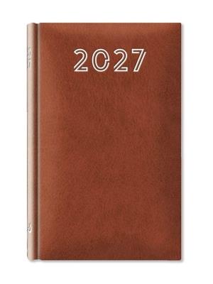 Opakowanie Terminarz 2027 B7 Standard brązowy