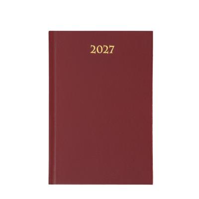 Opakowanie Terminarz 2027 dzienny A5 Divas bordowy